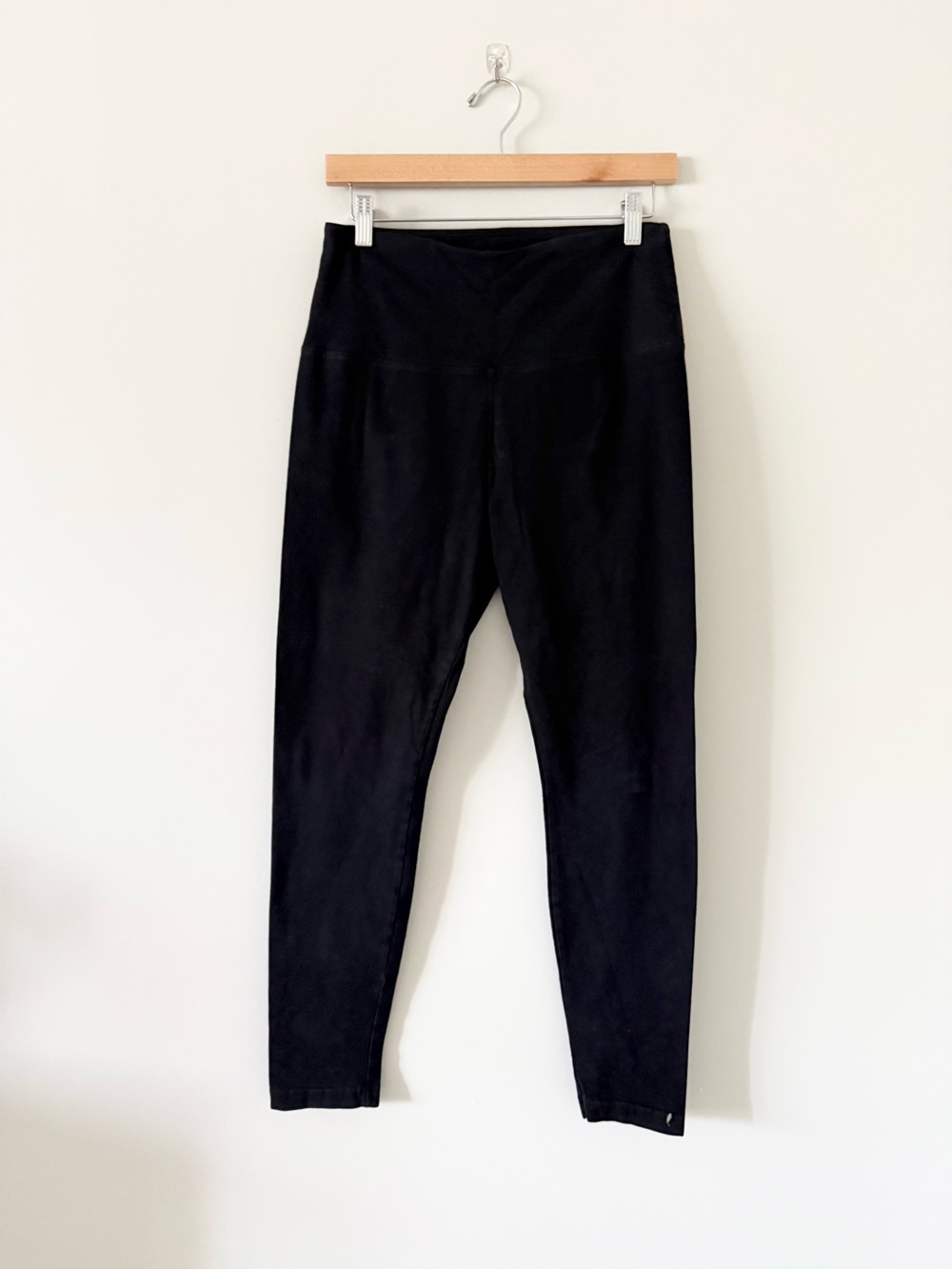 Lysse High-Waist Black Women's Ponte Leggings Size L